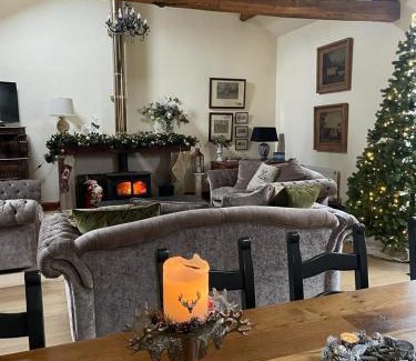 Bretherdale House | Stunning Character Barn with a hot tub