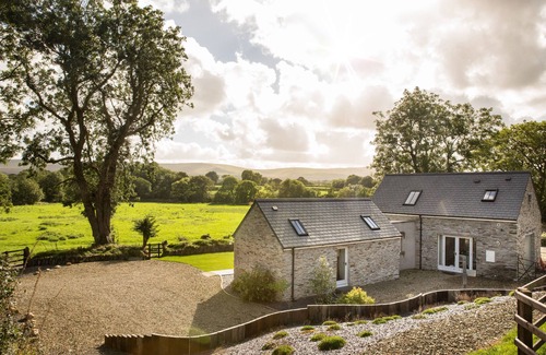 Eglwyswrw House | Stunning Converted Barn in peaceful countryside overlooking meadows & mountains