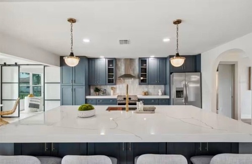 Port Richey House | Stunning HGTV-style Private Pool Home near Tarpon Springs
