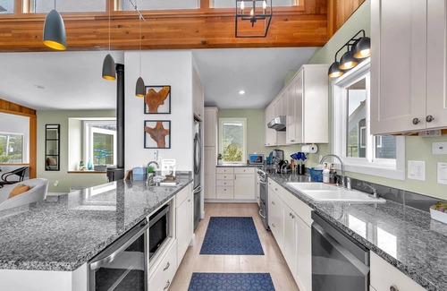 Rockaway Beach House | Stunning Home: Spacious layout, perfect for gathering with friends or family.