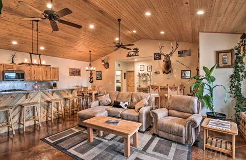 Buena Vista House | Stunning Home w/Fire Pit, 11 Mi to Mt Yale!