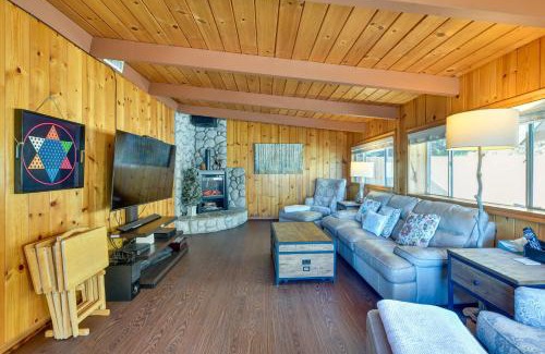 Idyllwild House | Stunning Idyllwild Home with Private Hot Tub and Decks