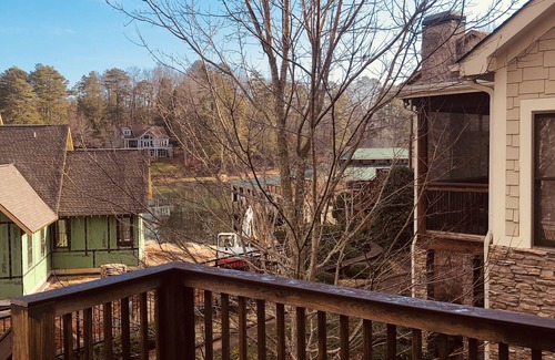 Clarkesville House | Stunning Lake Burton Home- comfortably decorated on Cherokee Cove.