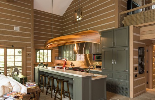 Warm Springs House | Stunning lodge style retreat on the river at base of Sun Valley's Bald Mountain