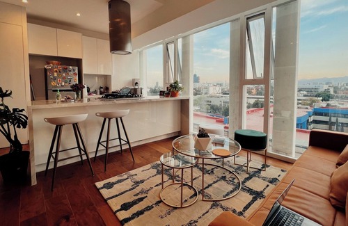 Hipodromo Condesa Condo | Stunning luxury apt w/breathtaking 360º city views, rooftops, pool, gym, sauna
