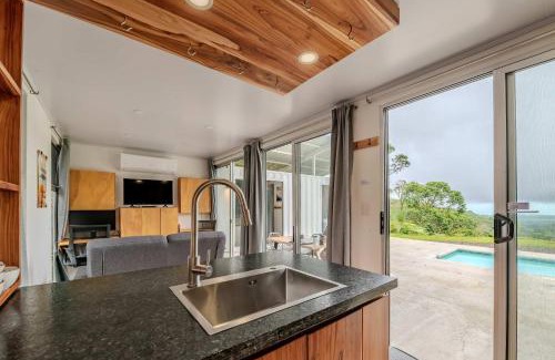 Portalon House | Stunning Oceanview Container House with Pool