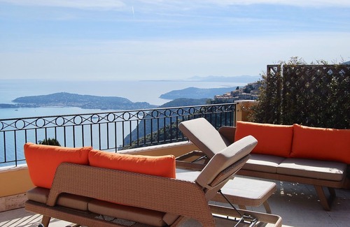 Eze Apartment | Stunning penthouse with panoramic views of Eze & Cap Ferrat