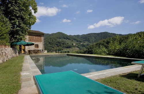 Pescaglia Villa | Stunning private villa with WIFI, private pool, TV, patio and panoramic view, close to Lucca