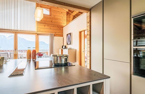 Ovronnaz House | Stunning private villa for 8 people with WIFI, TV, terrace and panoramic view