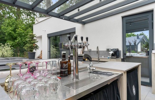 Dolni Laz House | Stunning private villa for 20 guests with WIFI, hot tub, A/C, TV, terrace, pets allowed and park.
