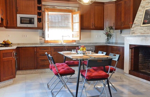 Baena House | Stunning private villa for 8 guests with A/C, WIFI, private pool, TV, patio and parking