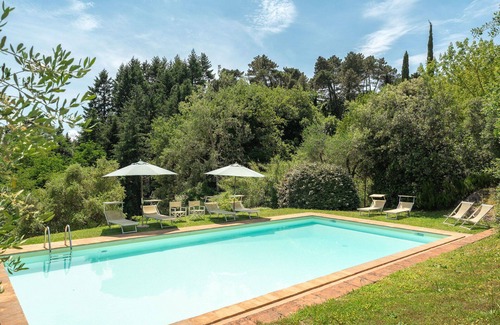 Villabuona Villa | Stunning private villa with private pool, WIFI, TV, terrace, panoramic view, parking, close to Lucca