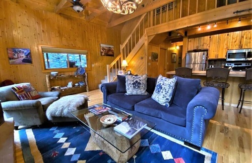 Durango - Purgatory Cabin | Stunning Riverside Cabin w/Private Hot Tub, Spacious Yard, Full Kitchen, Grill