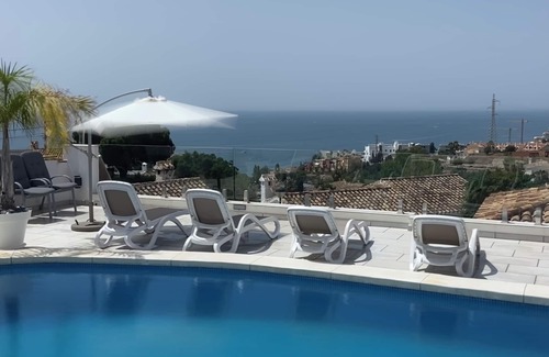 La Capellania Villa | Stunning sea views, priv pool, Free Wi Fi- 2bed-1level Un overlook new terrace !