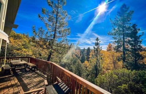 Lake Arrowhead Ski Chalet | Stunning secluded Creekside A-Frame gameroom
