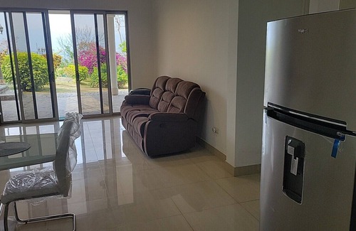 Escazu Apartment | Stunning View Modern 2-bedroom apartment and Gardens with WiFi in Escazu