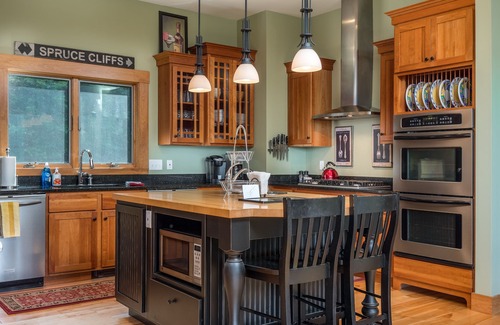 Sunday River Area House | Stunning views, luxurious home, heated pool, hot tub, games