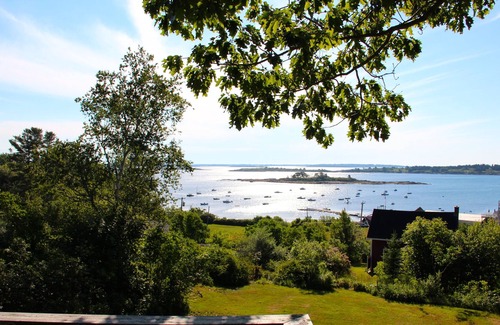 Chebeague Island House | Stunning views and comfort complete your ultimate Maine island vacation getaway.