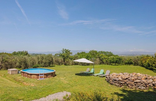 Colle di Compito Villa | Stunning villa for 4 guests with WIFI, private pool, TV, terrace and parking