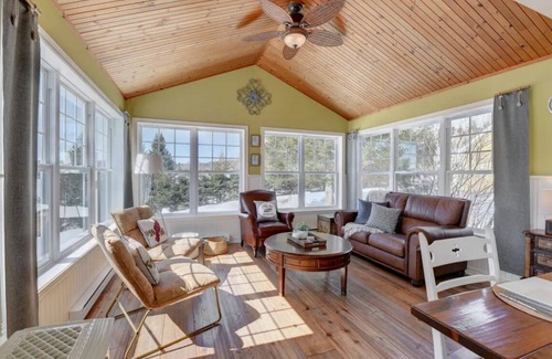 Saint Zenon Ski Chalet | Stunning Waterfront Chalet A Lot Of Natural Lights