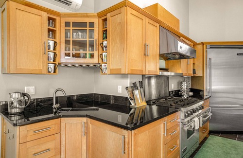 Anacortes House | Stunning waterfront home with panoramic views, fireplace & balcony