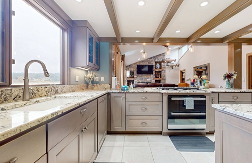 Clinton House | Stunning Waterfront Home, w/Private Hot Tub, Private Swimming area, & Fire pit!