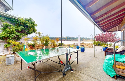 Clinton House | Stunning Waterfront Home, w/Private Hot Tub, Private Swimming area, & Fire pit!