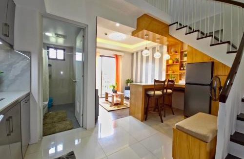 Mandurriao Apartment | Stylish 1 Bedroom Loft with 2 Balconies