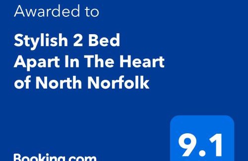 North Walsham Apartment | Stylish 2 Bed Apart In The Heart of North Norfolk