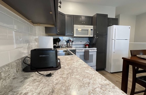 Johnson City House | Stylish 2BR Townhome with Garage & Modern Flair