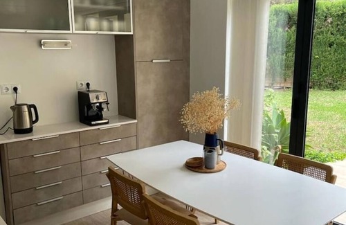 Denia Ski Chalet | Stylish 3 bedroom chalet with a pool near the sea