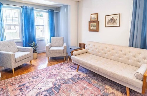 Orange House | Stylish 3 BR Home Near NYC Transit & Large Patio!