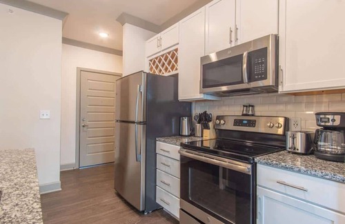 Buechel Apartment | Stylish and Serene 1BR Suite | Pool, Parking, and