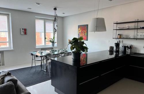 Kallio Apartment | Stylish and spacious 85m2 Hakaniemi Apartment with Market Hall View Next to Metro