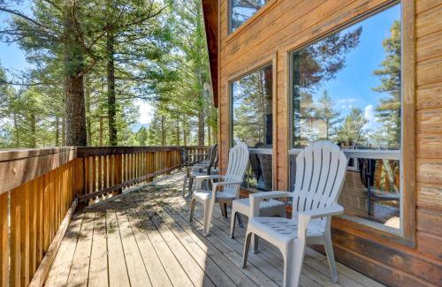 Angel Fire House | Stylish Angel Fire Cabin with Deck - 2 Mi to Ski Mtn