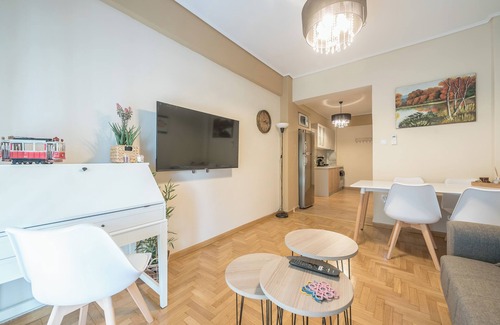 Ampelokipoi Apartment | Stylish City Apartment by Cloudkeys