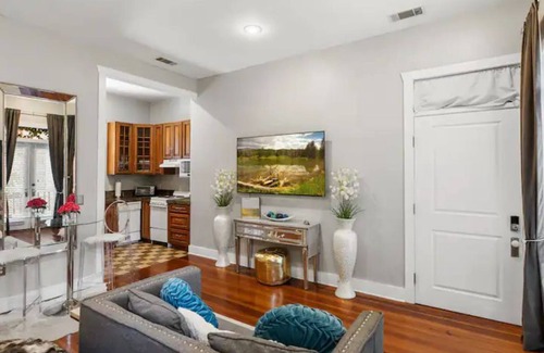 Beach Institute Apartment | Stylish, Historic District Studio, Romantic & Private