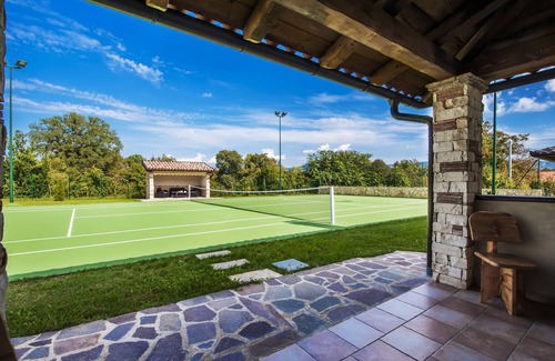 Pican Villa | Stylish Istrian Retreat with Pool, Tennis Court & Outdoor Kitchen