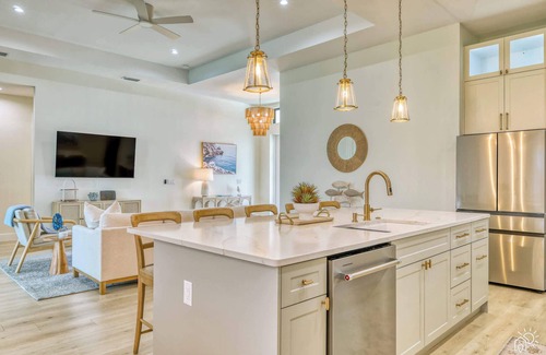 North Port House | Stylish New Build with Pool, Spa, and Design