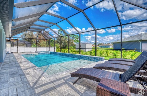 North Port House | Stylish New Build with Pool, Spa, and Design