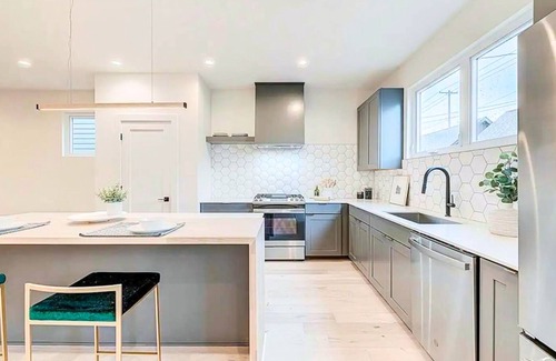 Fall Creek Place House | Stylish Oasis: 4BR, Hot Tub, Near Downtown