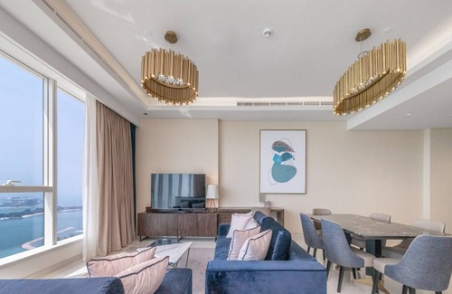 Al Sufouh 2 Apartment | Stylish , Ocean and Palm View 2BR , Infinity Pool