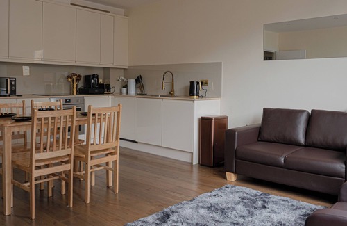 Tower Hamlets Apartment | stylish riverside apartment
