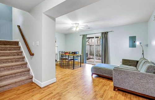 Greensboro Condo | Stylish, spacious Uptown Condo! Perfect for large families and groups! Private patio! Minutes from downtown and airport!