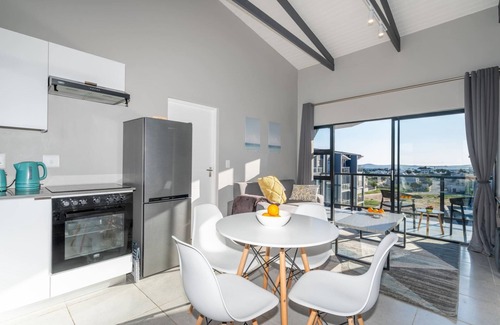 Mykonos Apartment | Stylish Urban Stay | Balcony | Braai Area