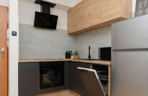 Rakowiec Apartment | Stylish Warsaw Studio with Balcony near Szczesliwicki Park