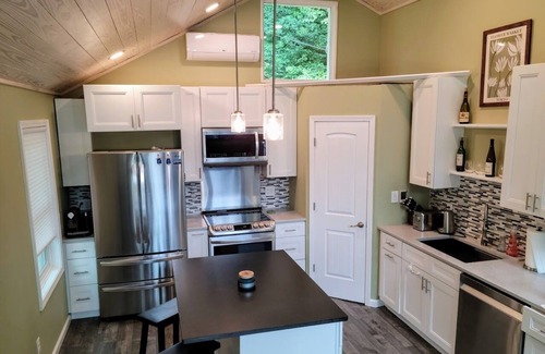 Weaverville House | Sugar Ridge, near Asheville, nice valley view, Modern country home on 10+ acres