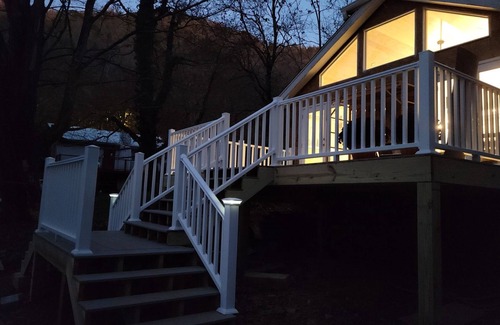 Weaverville House | Sugar Ridge, near Asheville, nice valley view, Modern country home on 10+ acres