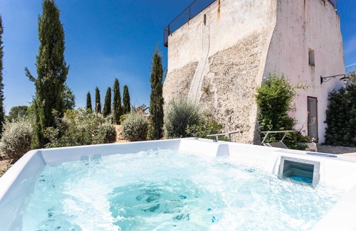 Alliste Villa | Suite antica Torre dell'alto mare