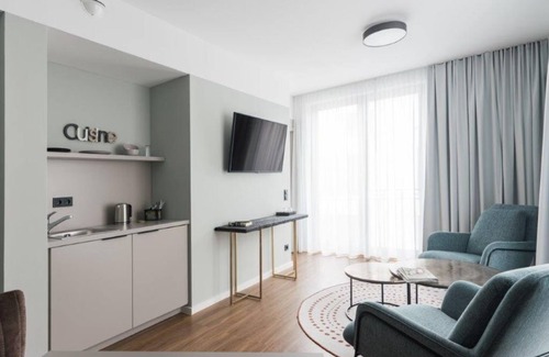 Bad Saarow Apartment | Suite - mit Terrasse - Velotel Bad Saarow
